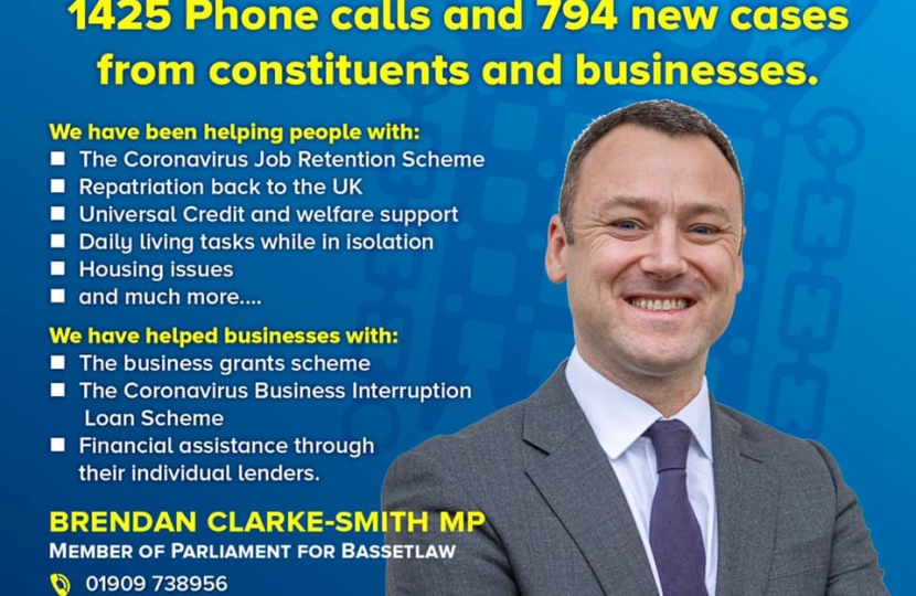 Brendan Clarke-Smith MP, Bassetlaw, 