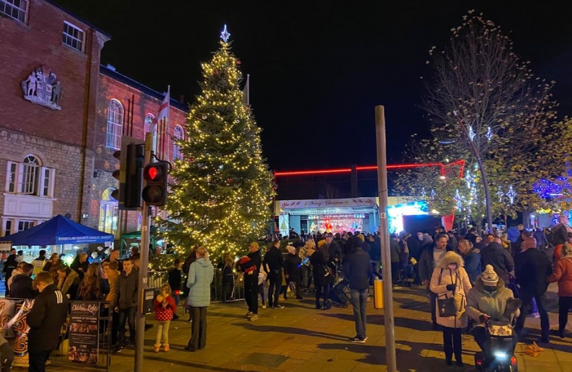 Christmas Lights Switch On Worksop Brendan ClarkeSmith